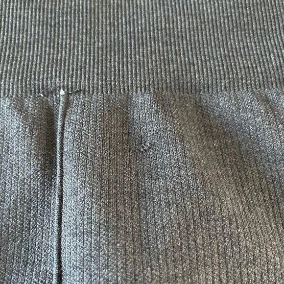 Lululemon In The Flow Crop Legging Dark Charcoal Grey - Picture 6 of 10